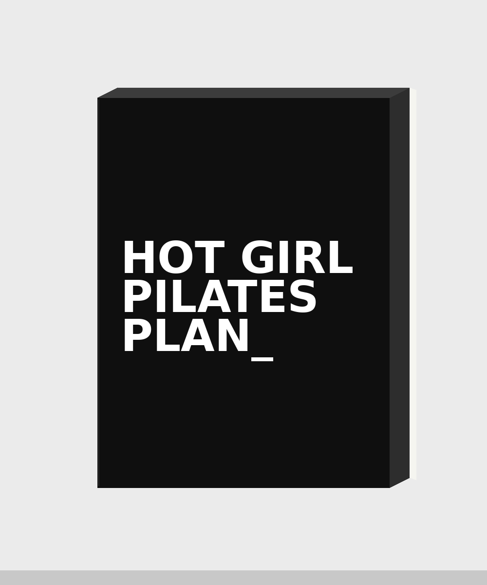 Hot Girl Pilates Plan